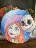 Nightmare Before Christmas Painting