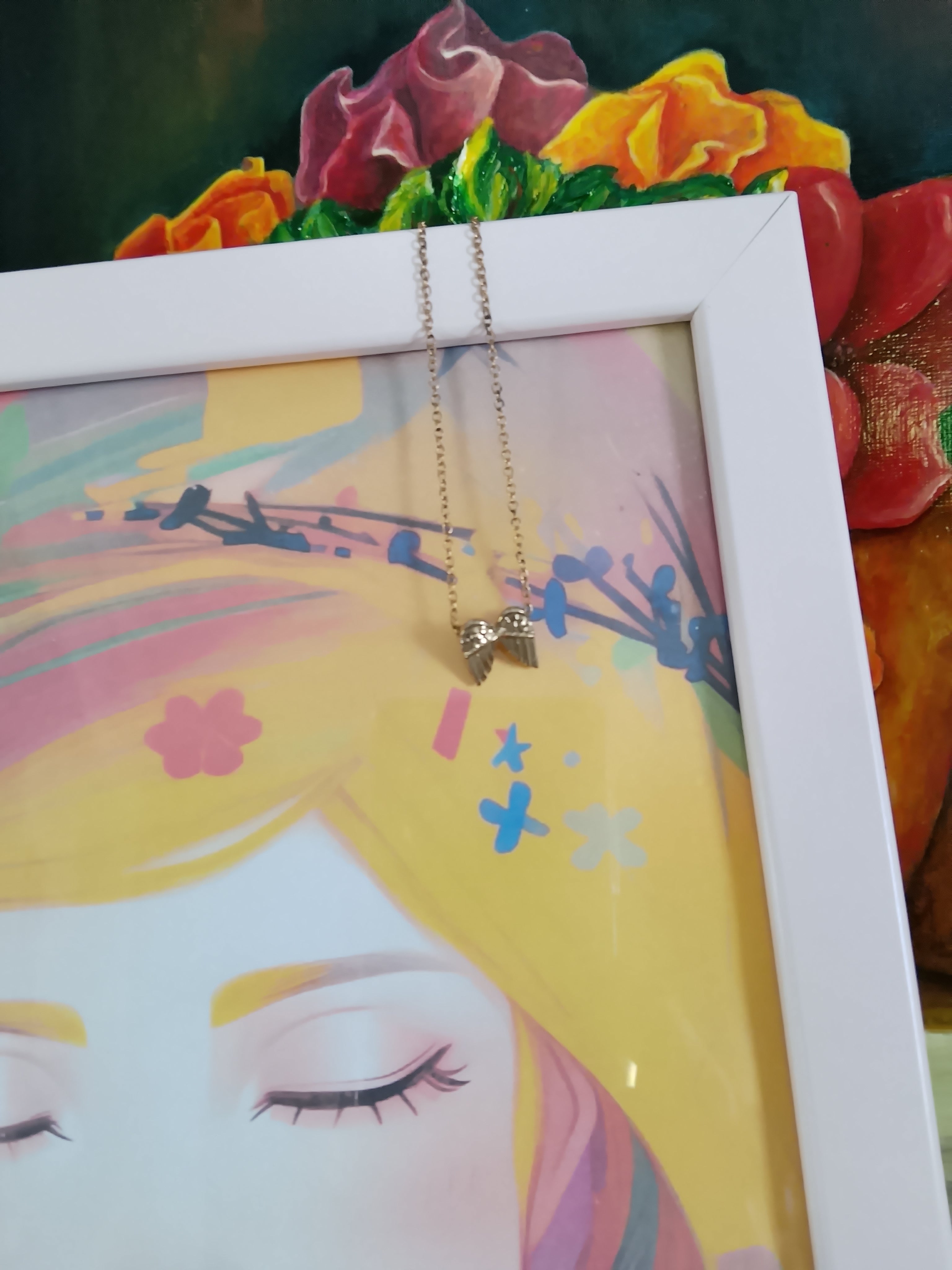 Dreamy Gift Set Frame Necklace Wooden Box