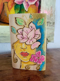 Wooden Box Pyrography Art