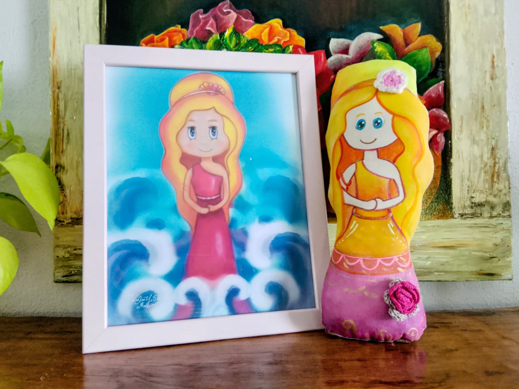 Print Wall Art And Pillow Aphrodite