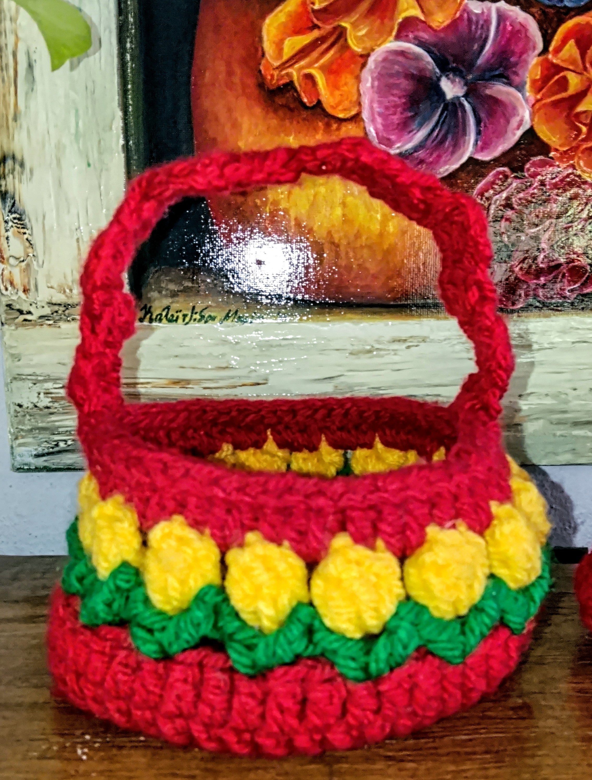 Knitted Handmade Baskets