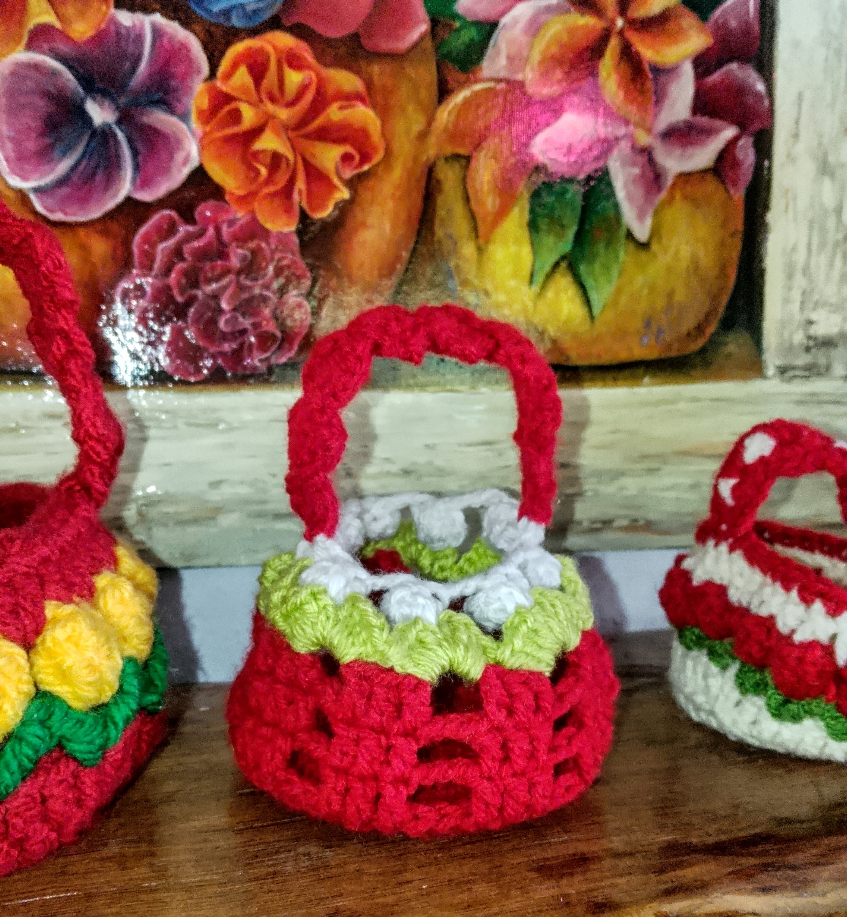 Knitted Handmade Baskets