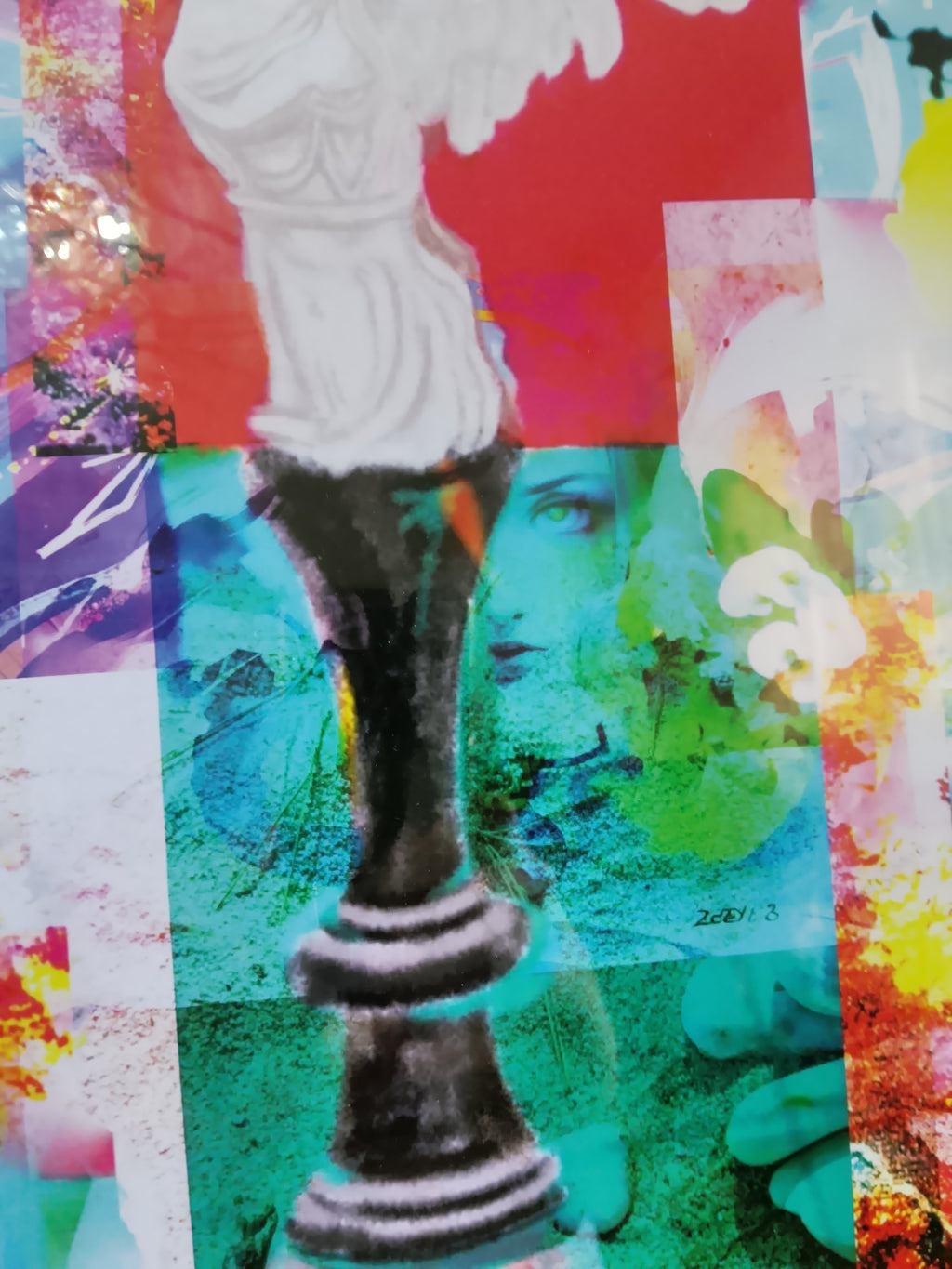 Nike of Samothrace Digital Wall ART