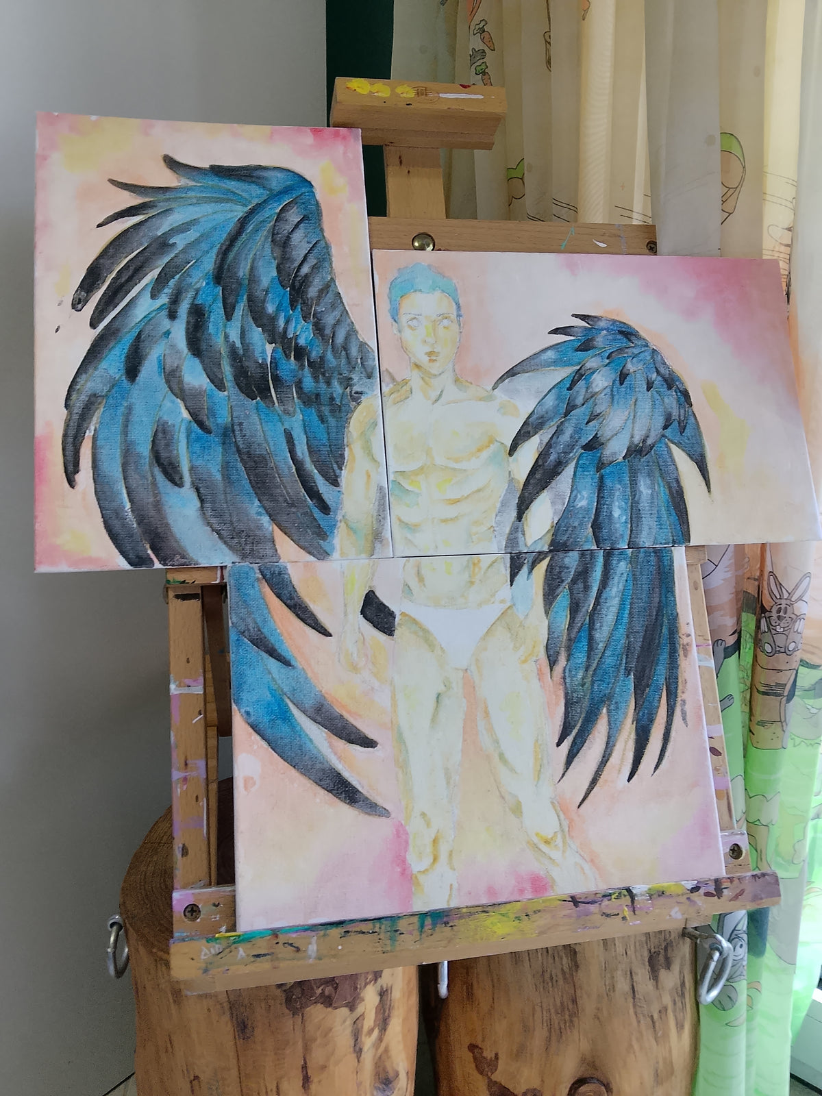 Handmade Painting Angel