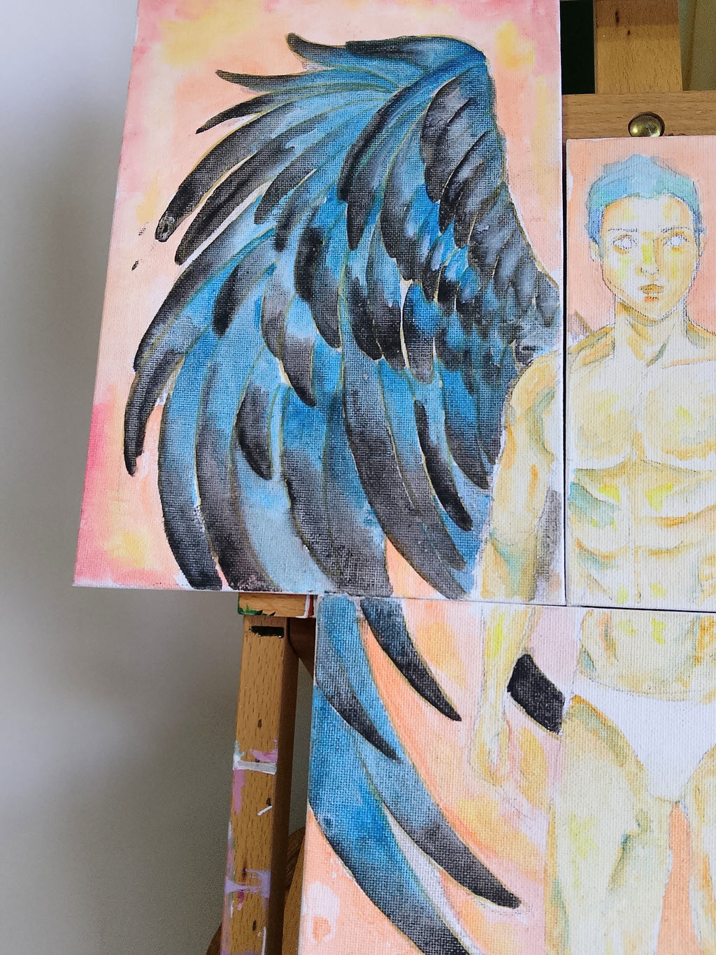 Handmade Painting Angel