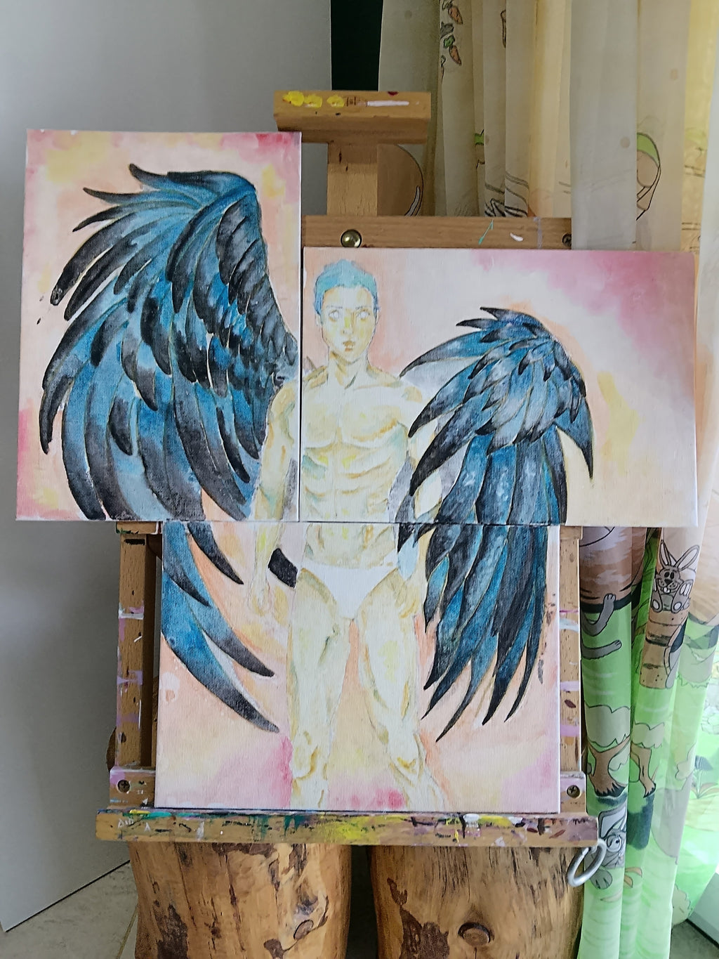 Handmade Painting Angel