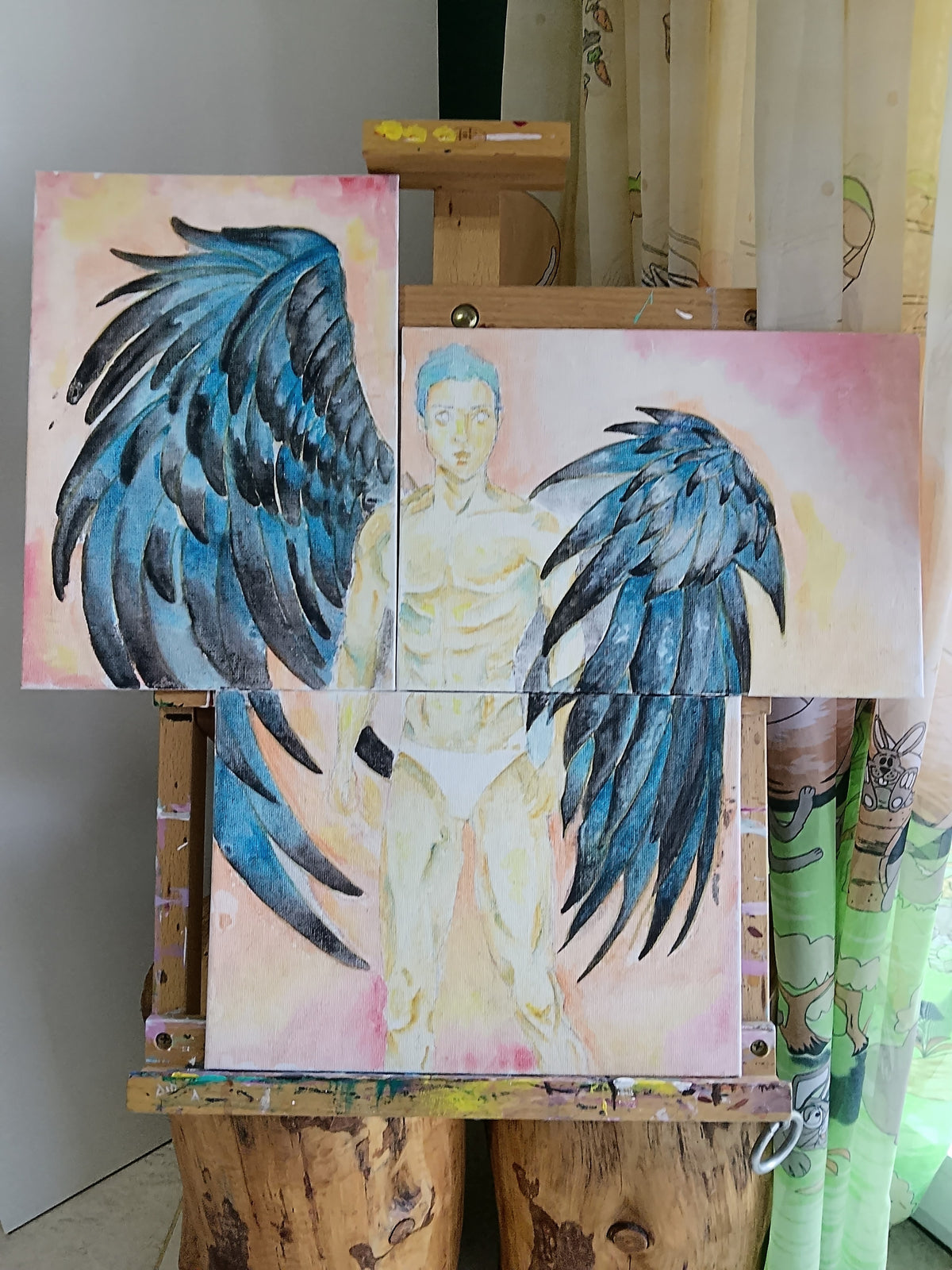 Handmade Painting Angel