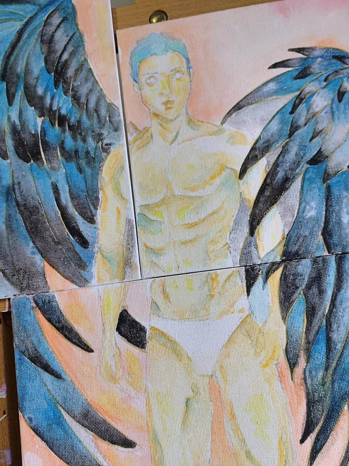 Handmade Painting Angel