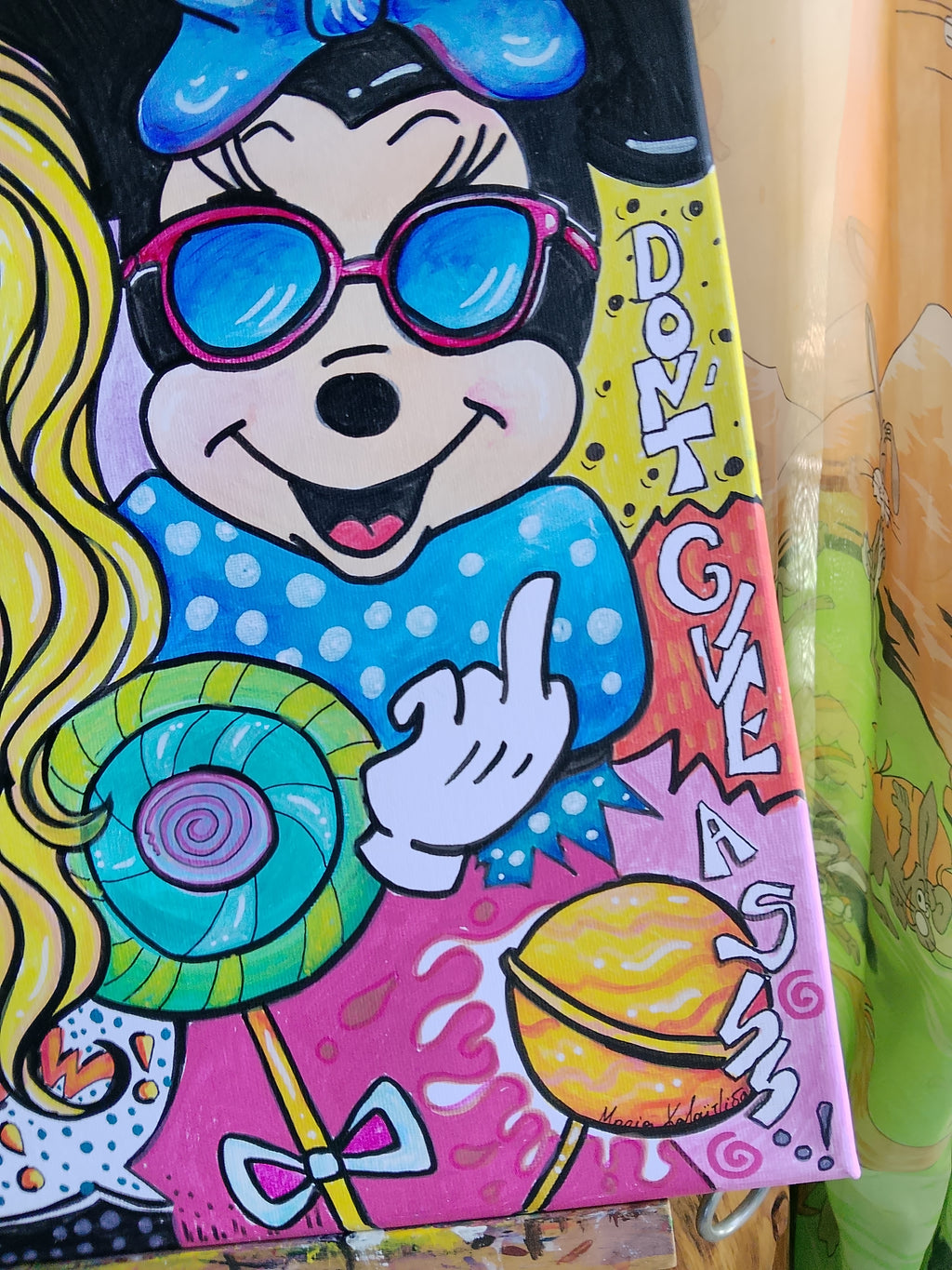 Handmade Painting Pop Art Wall Art