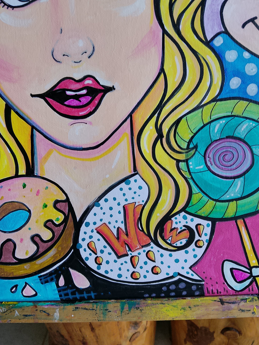 Handmade Painting Pop Art Wall Art