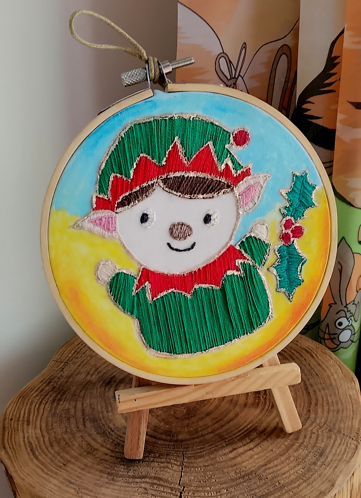 Christmas Crochet Basket Pouches And Ornaments