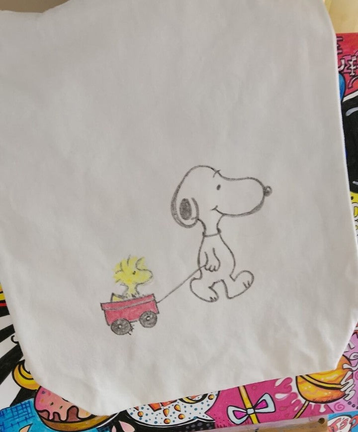 Snoopy Wall Art Mug And Shopping Bag