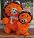 Handmade Knitted Lions