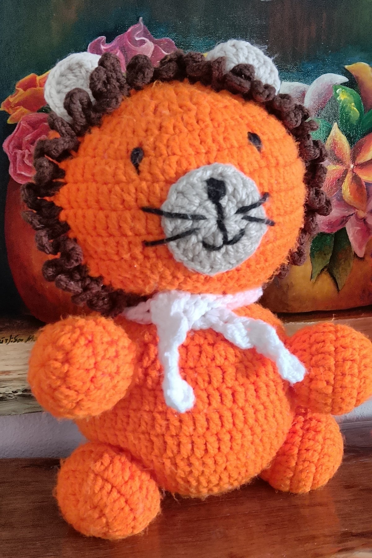 Handmade Knitted Lions
