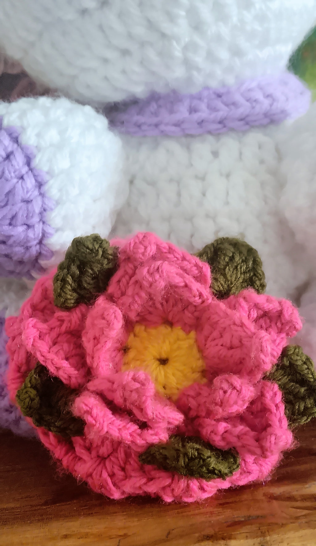 Handmade Knitted Unicorn