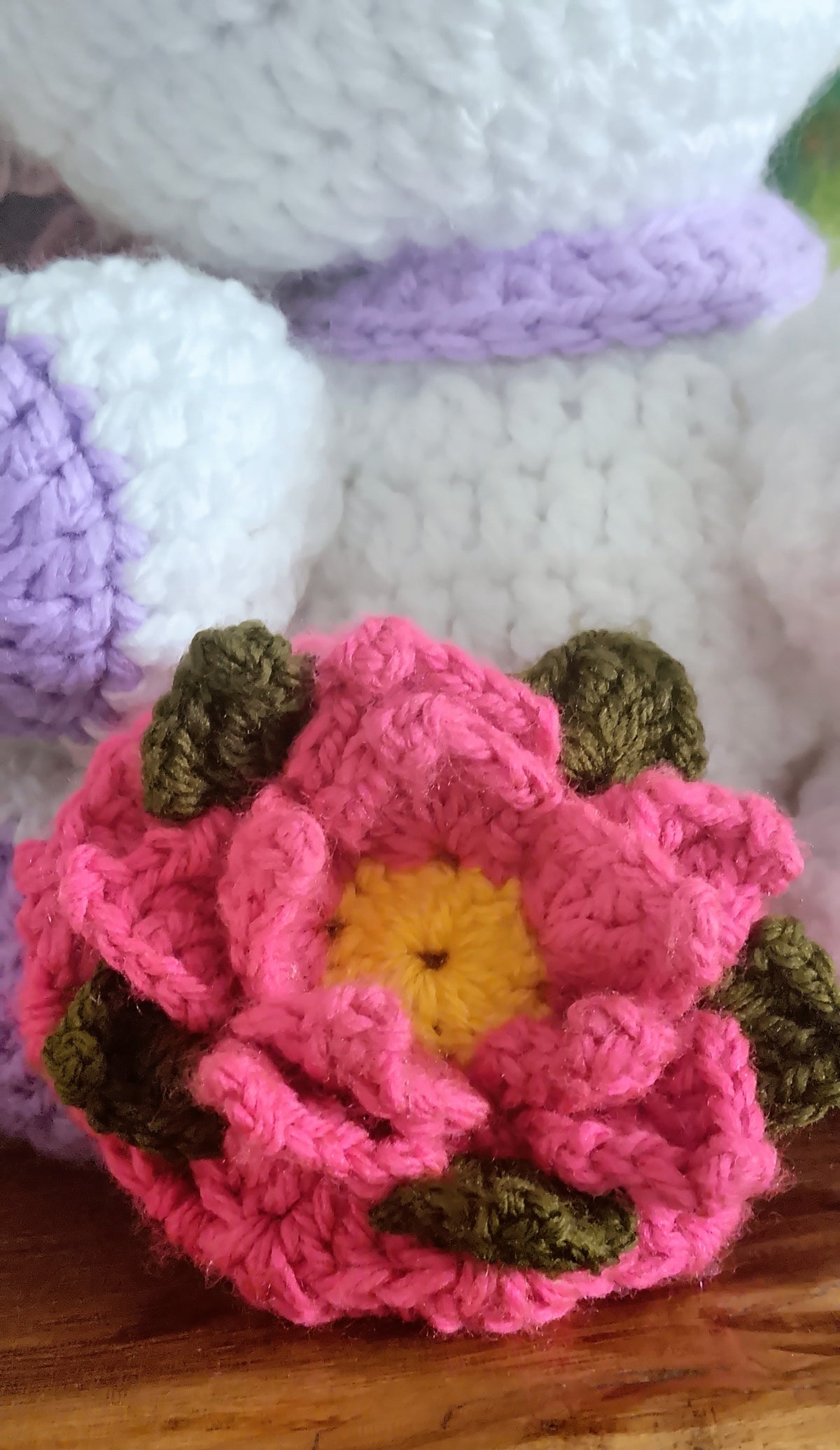 Handmade Knitted Unicorn