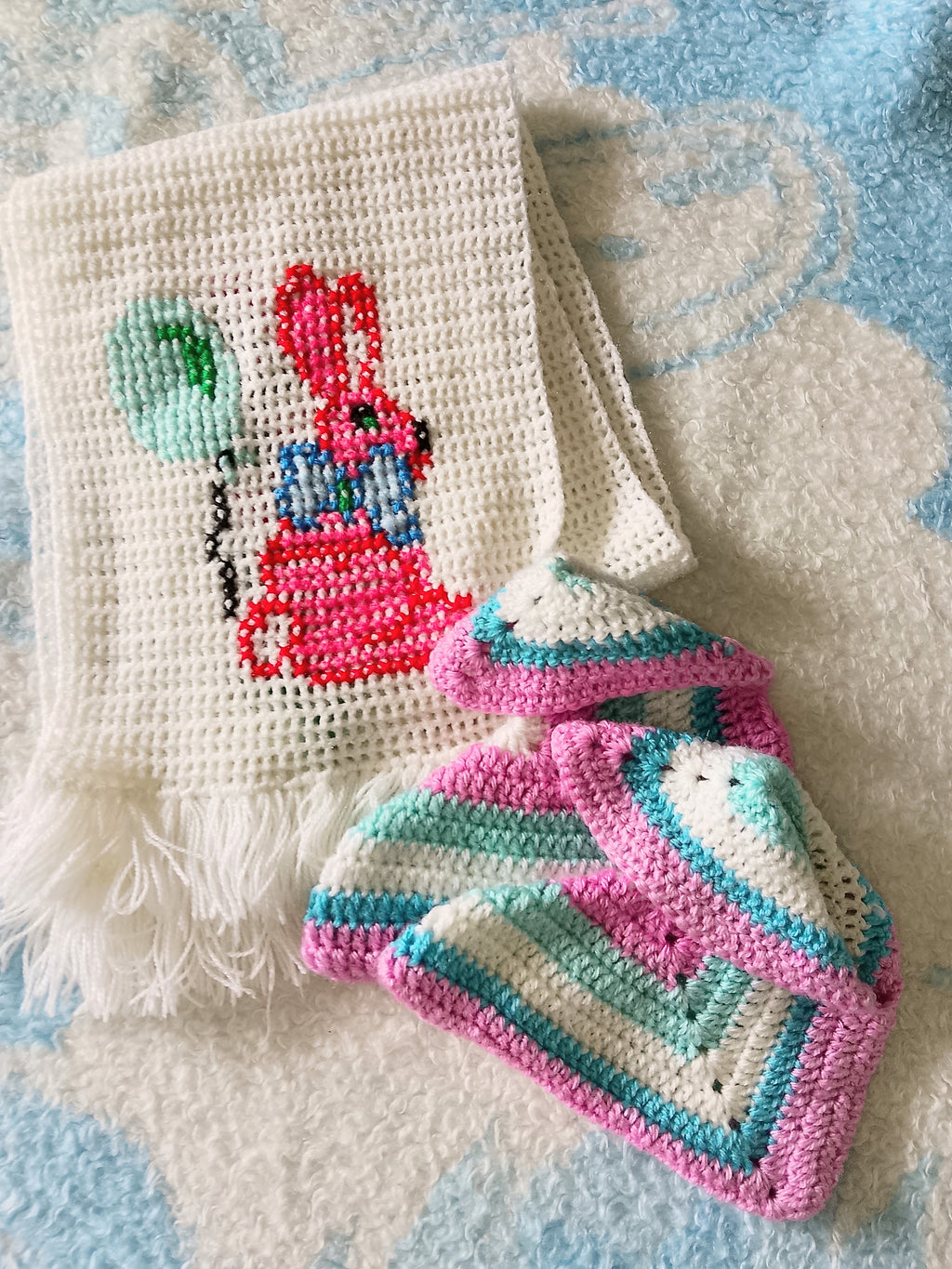 Handmade Scarf And Booties