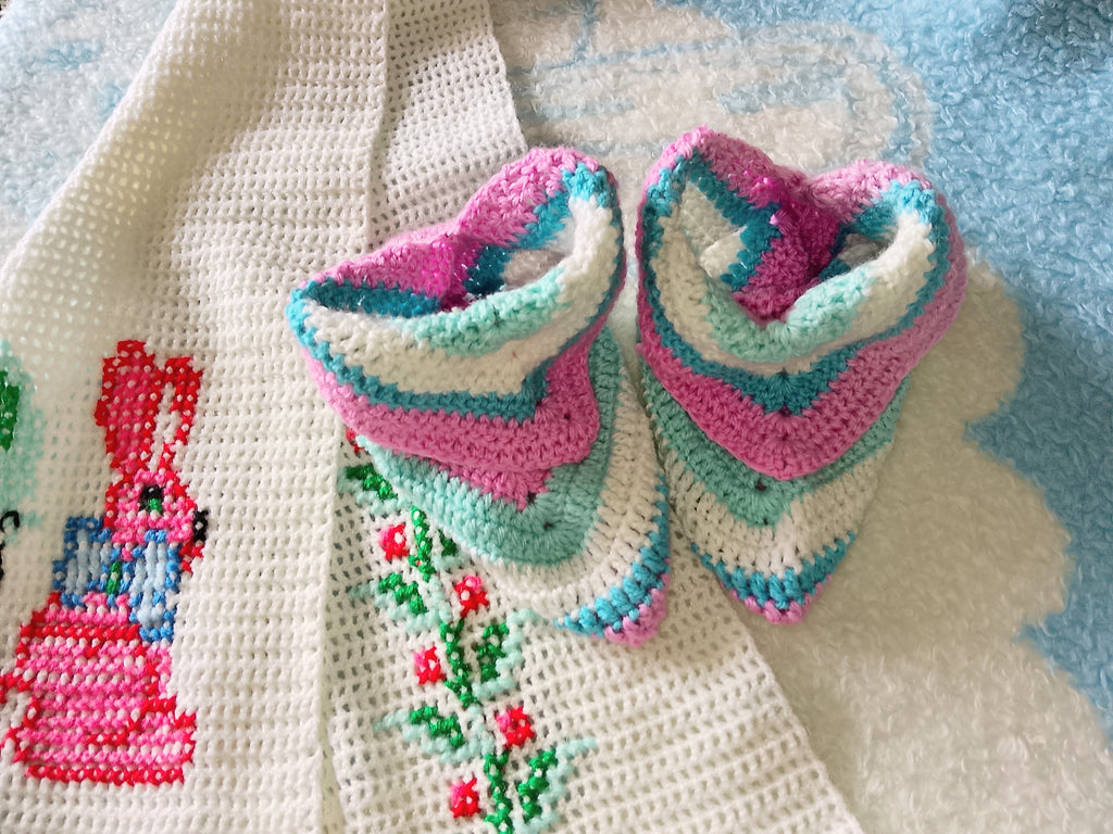 Handmade Scarf And Booties
