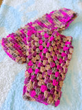 Handmade Hair Ribbon And Hand Warmers