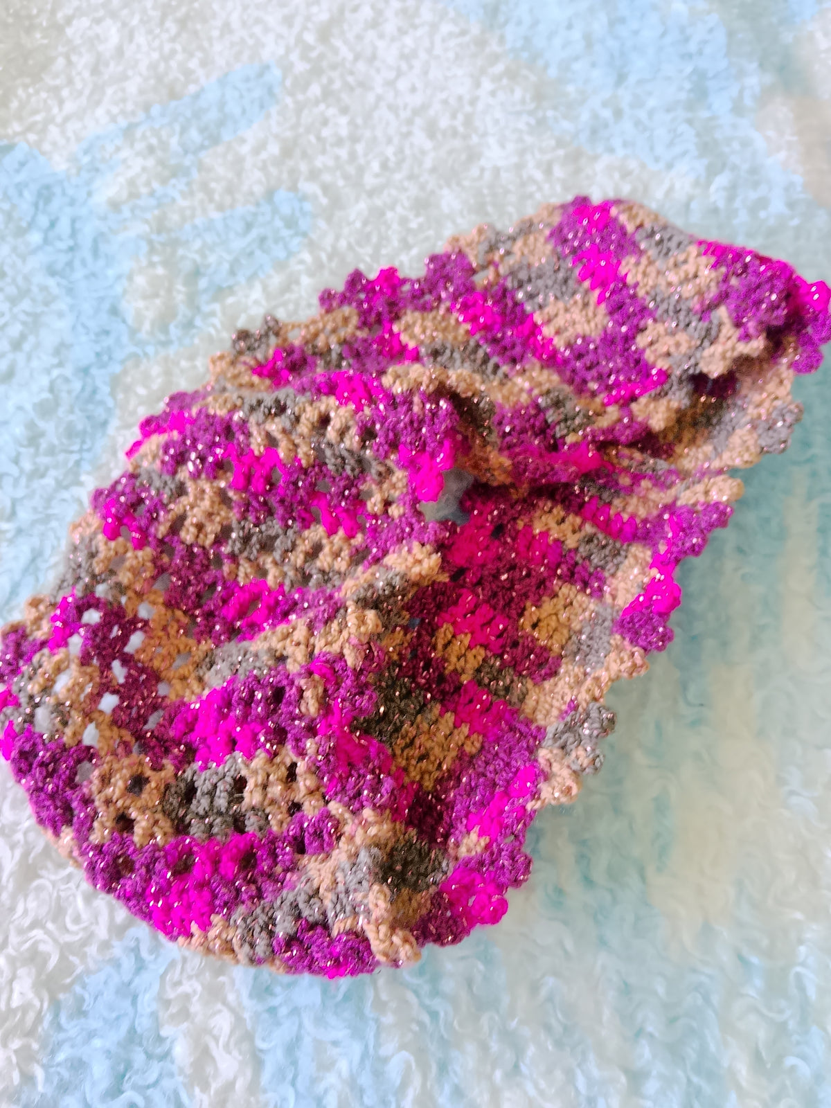Handmade Hair Ribbon And Hand Warmers