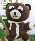 Handmade Knitted Bear