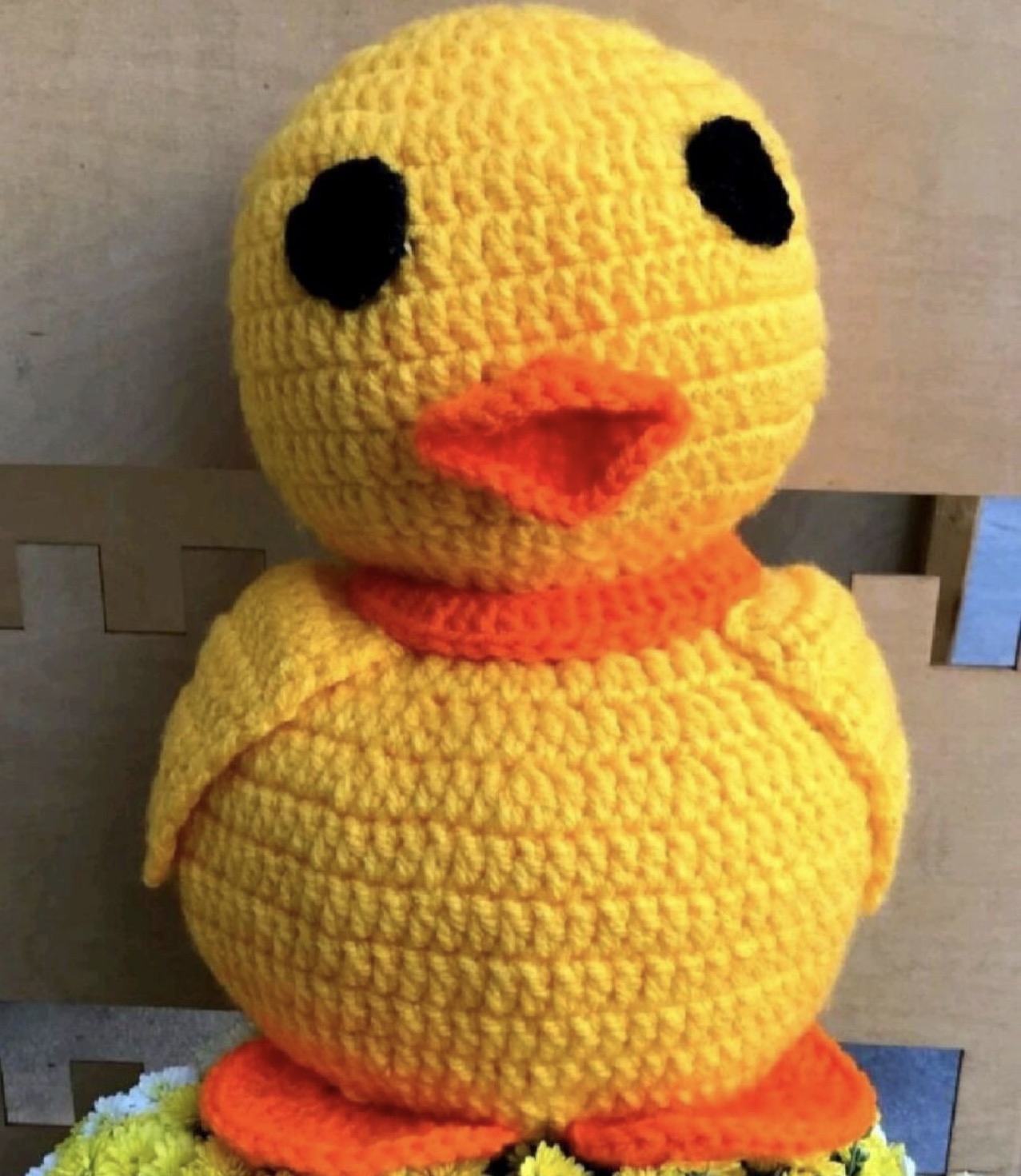 Handmade Knitted Duck
