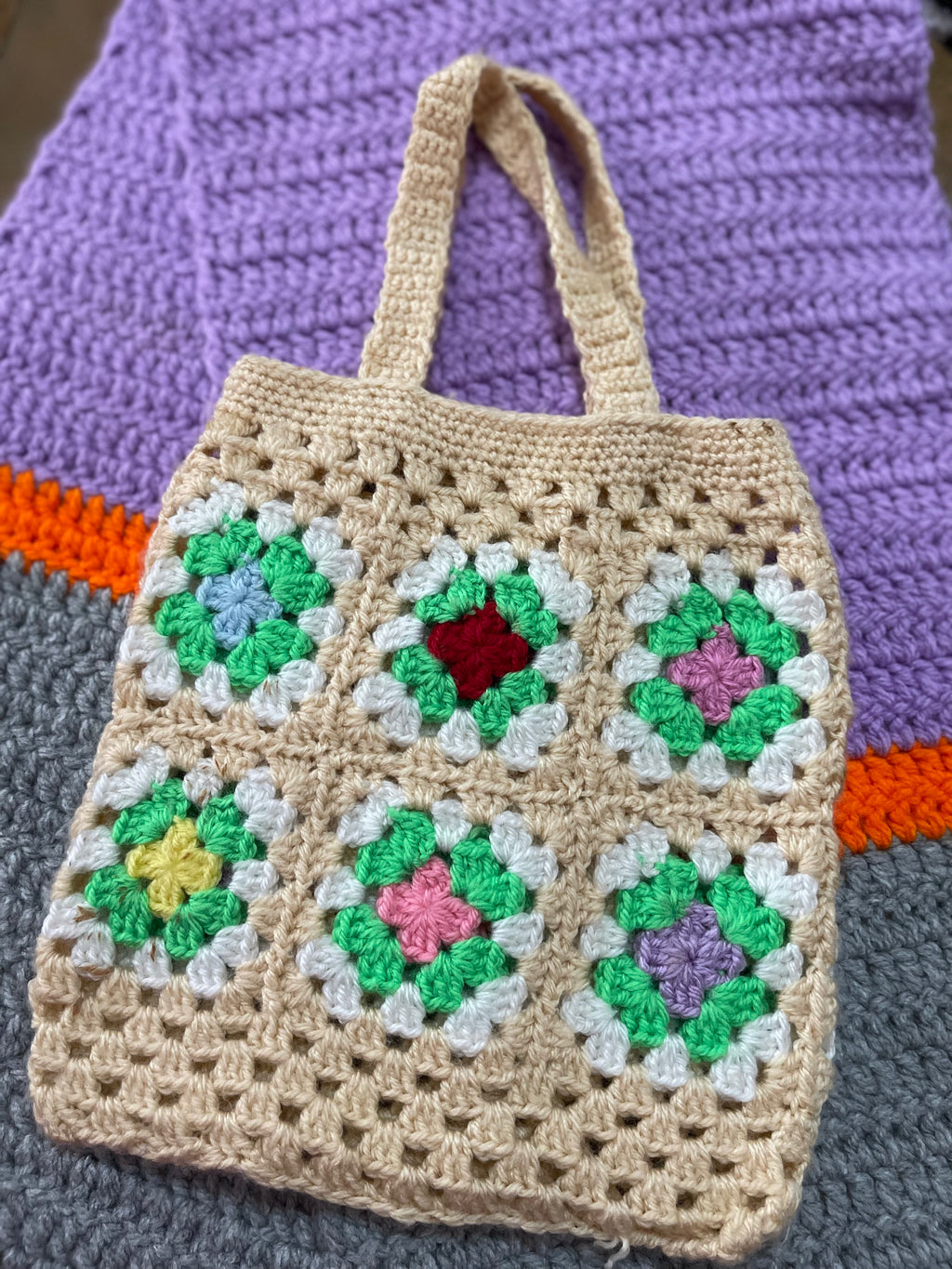 Handmade Knitted Bag