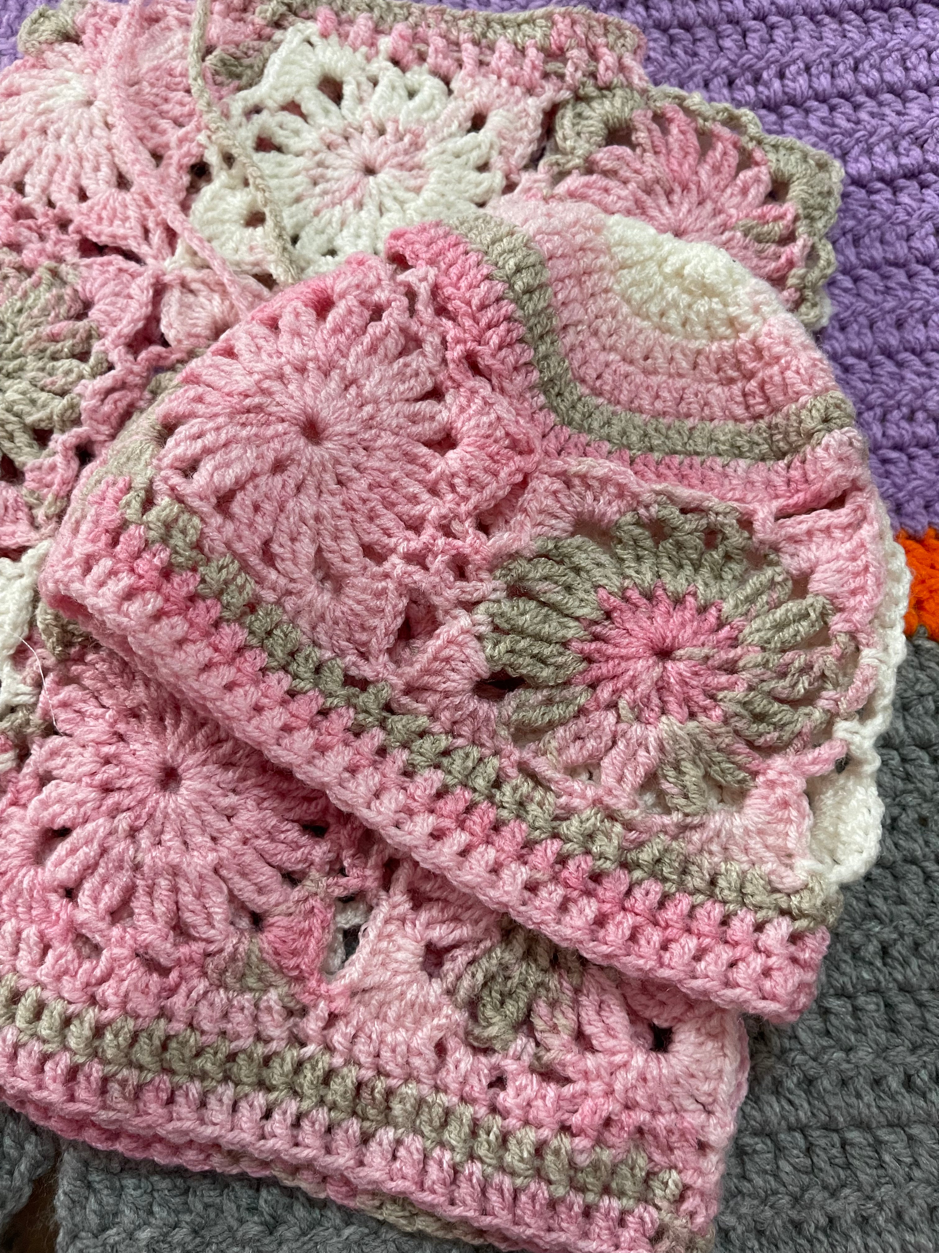 Handmade Knitted Baby Set vest cap and pouch