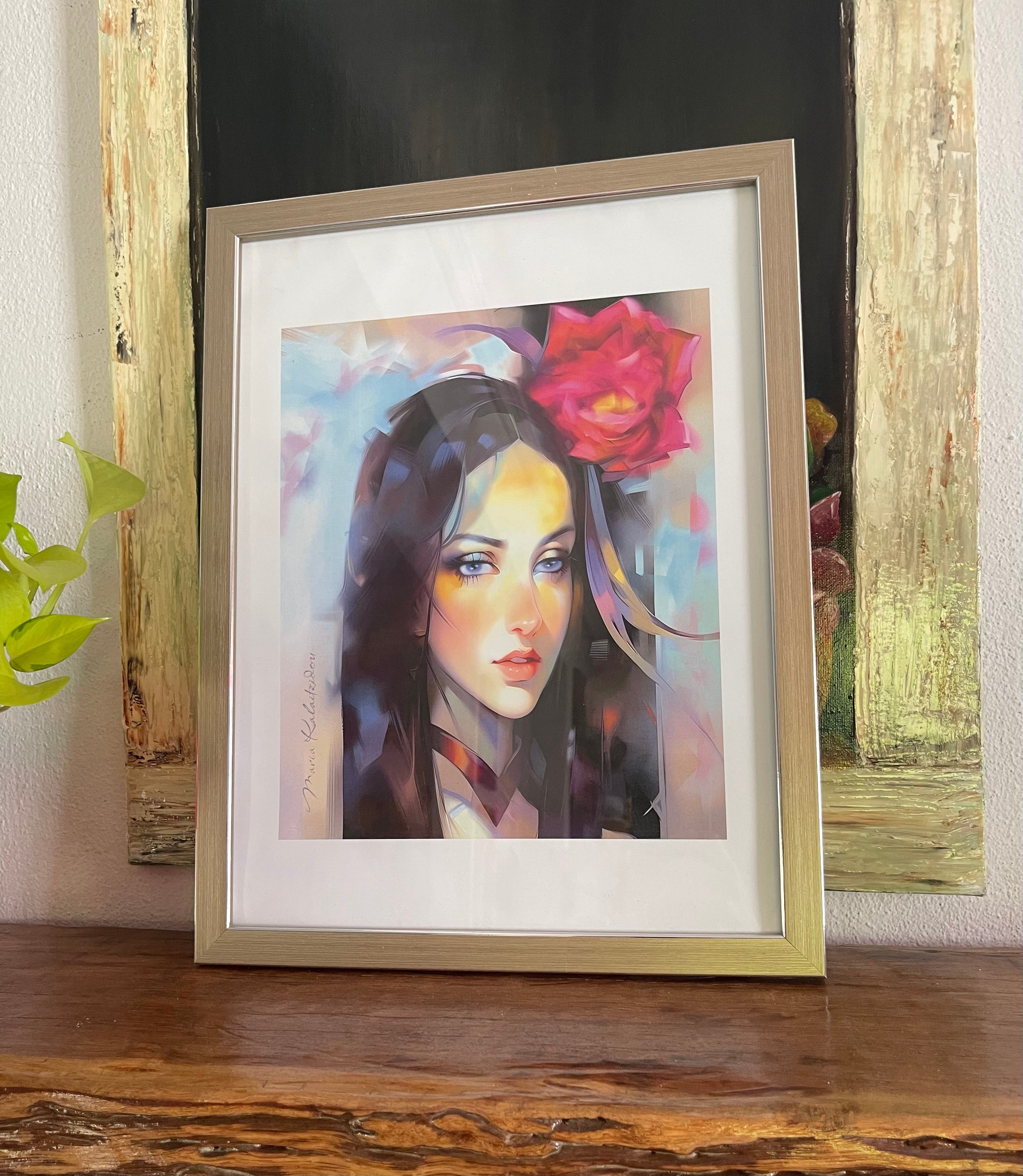 Digital Art In Frame Wall Art