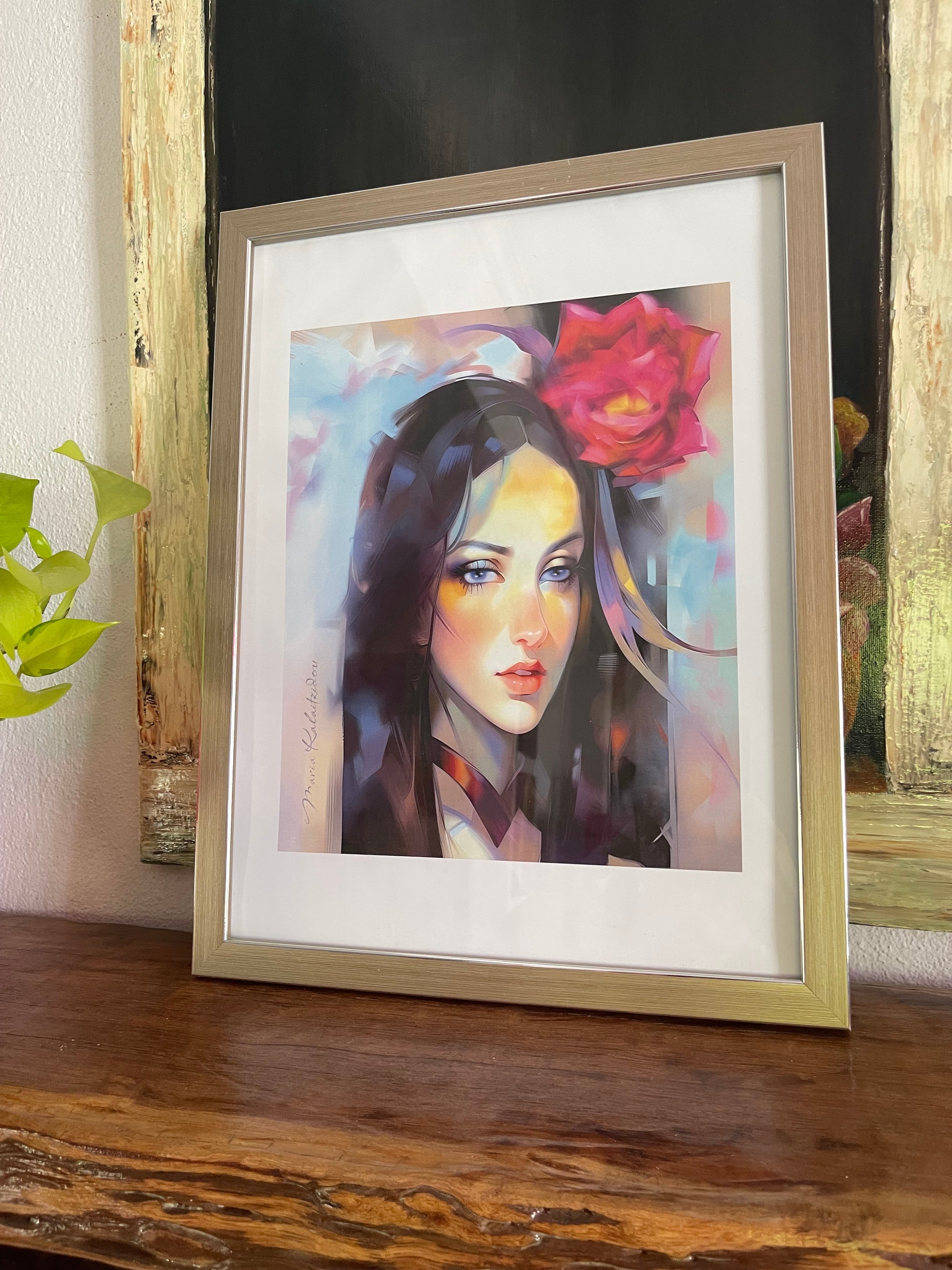 Digital Art In Frame Wall Art