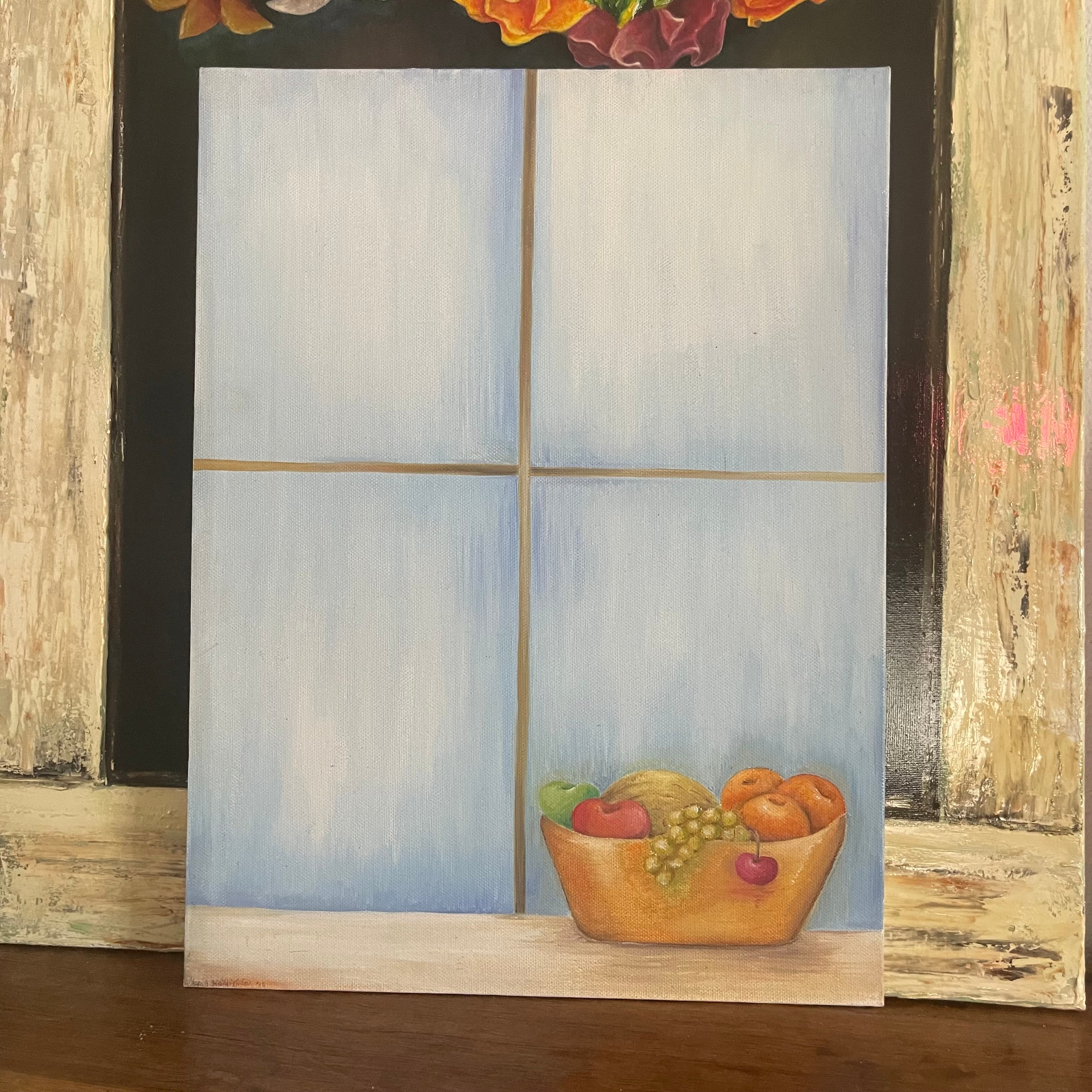 Window Handmade Oil Painting