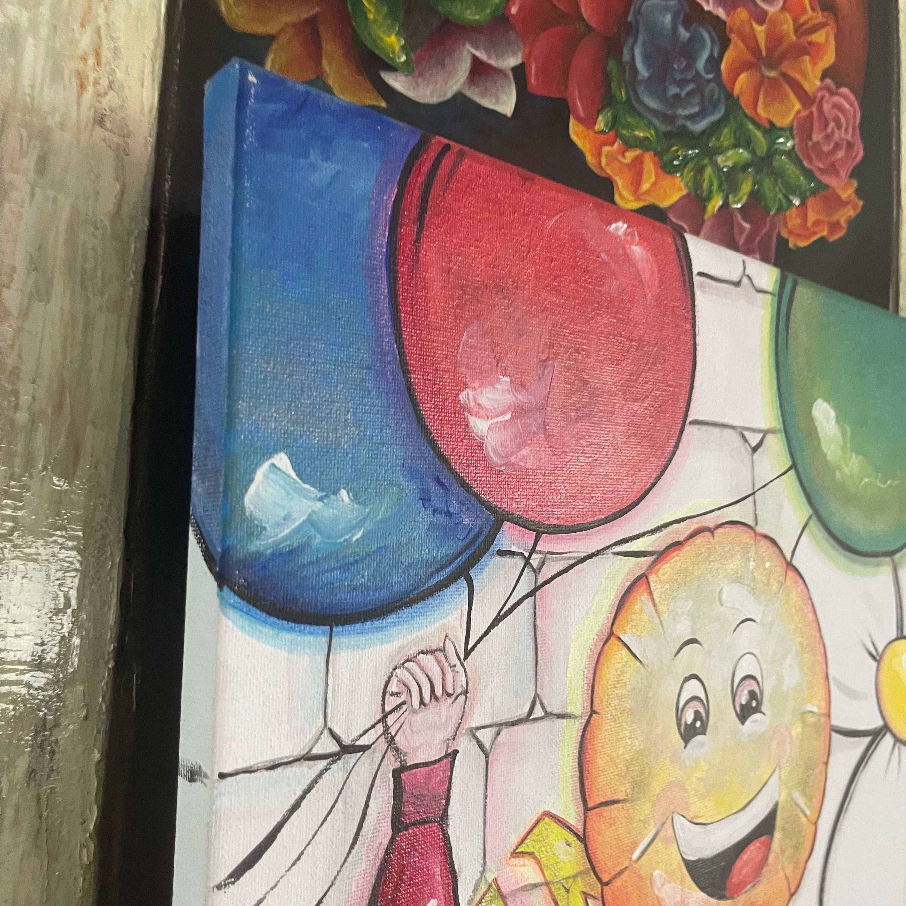 Sunlight - Modern Handmade Canvas Wall Art