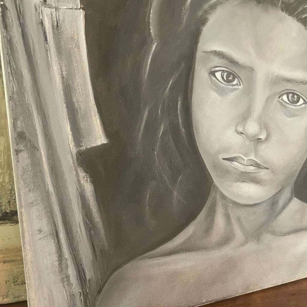 Grey - Handmade Canvas Wall Art
