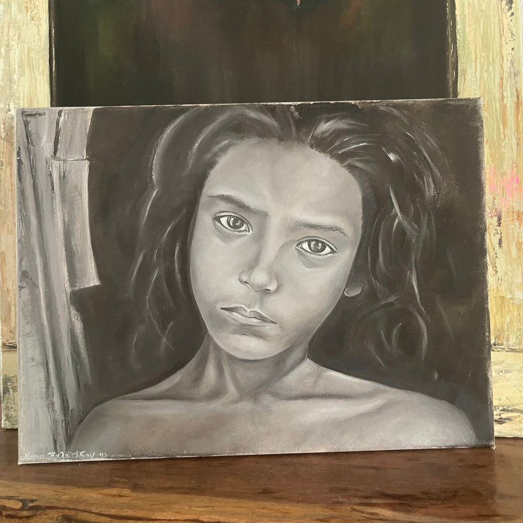 Grey - Handmade Canvas Wall Art