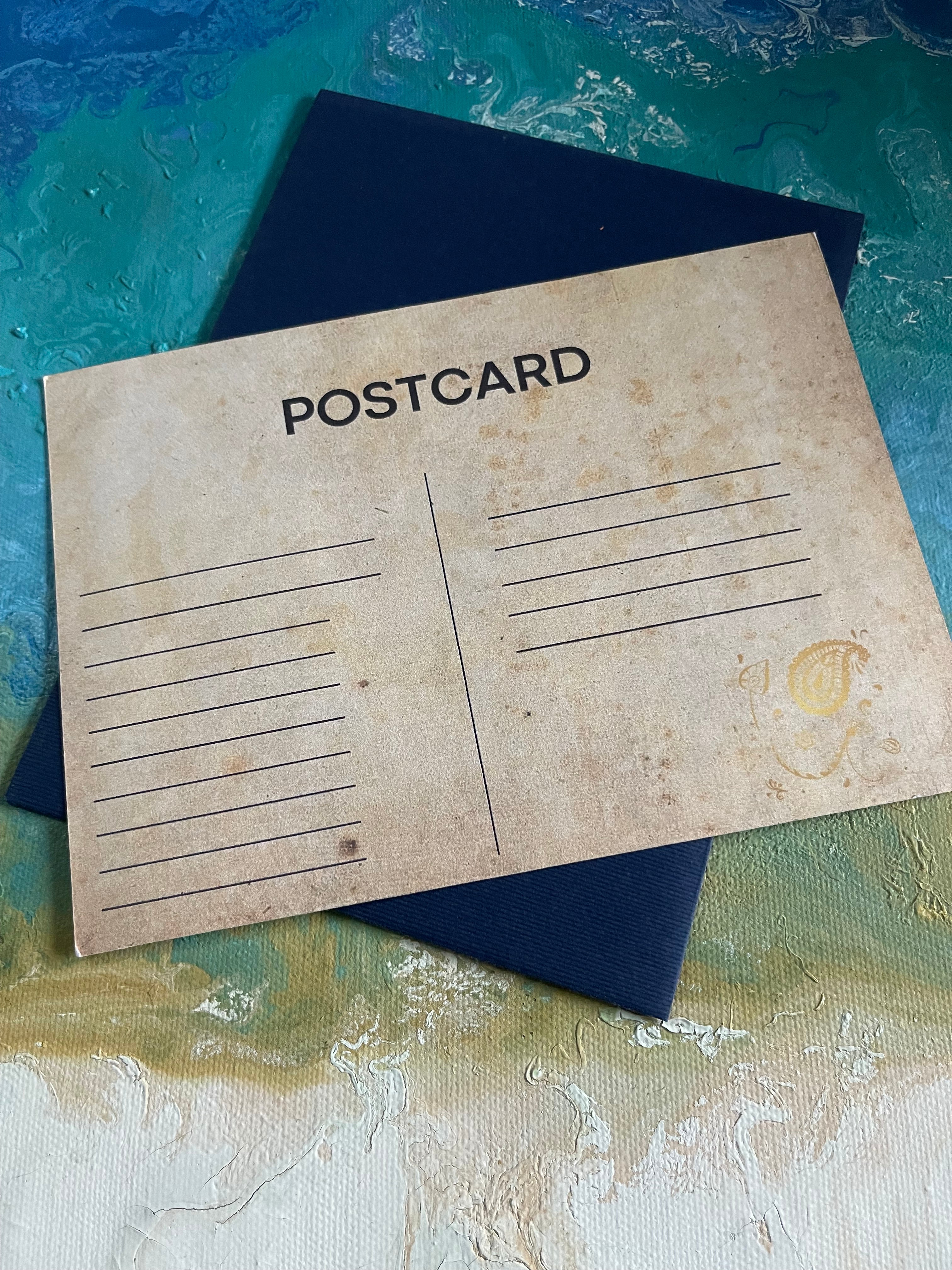 Art Photo Postal Cards