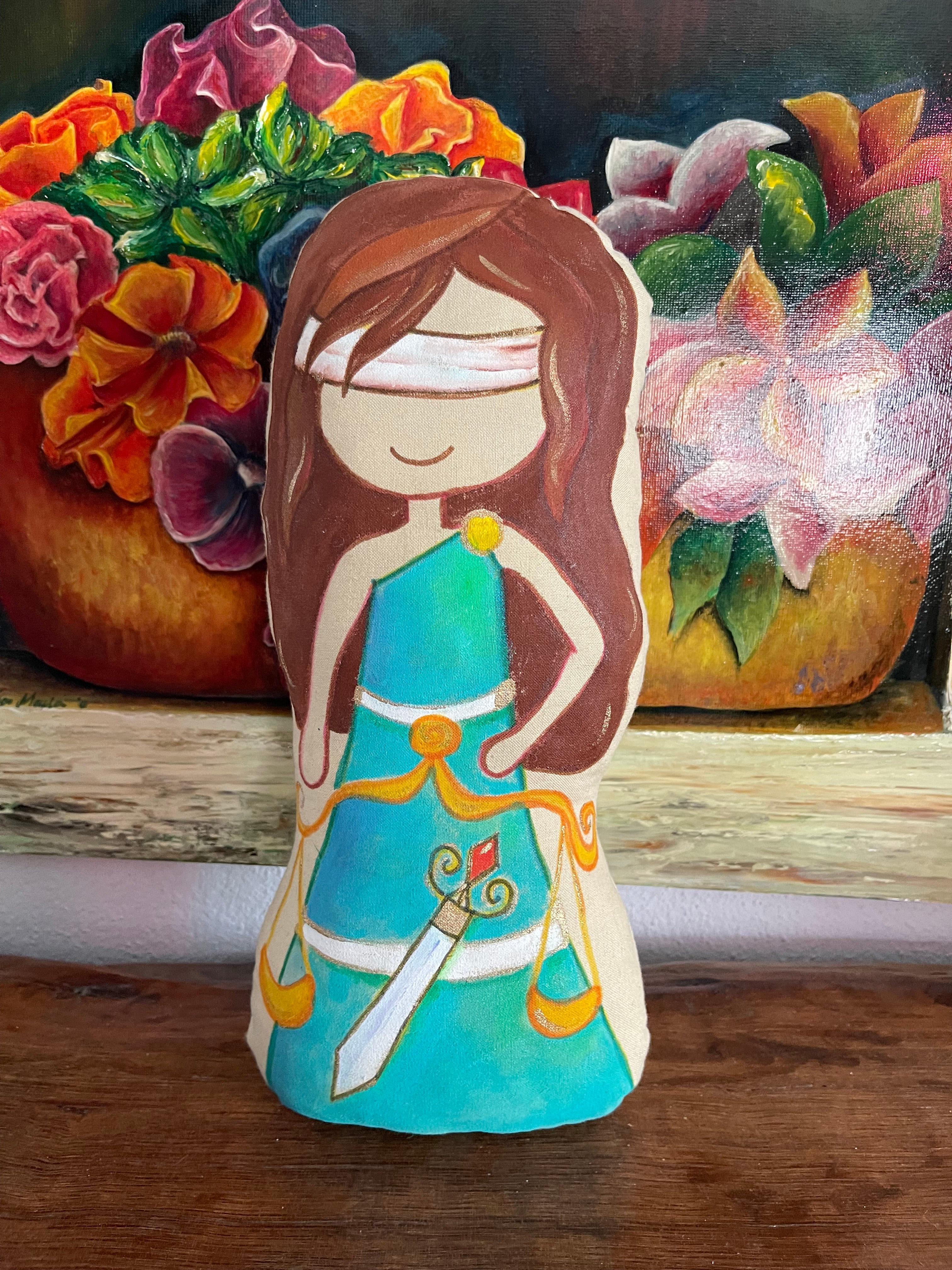 Greek Mythology Heroes Handmade Pillow Themis