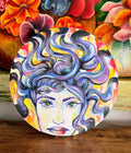 Medusa Handmade Aquarelle Marker Painting