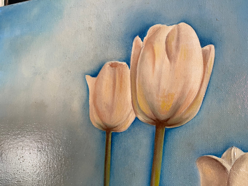 Tulips Handmade Oil Painting