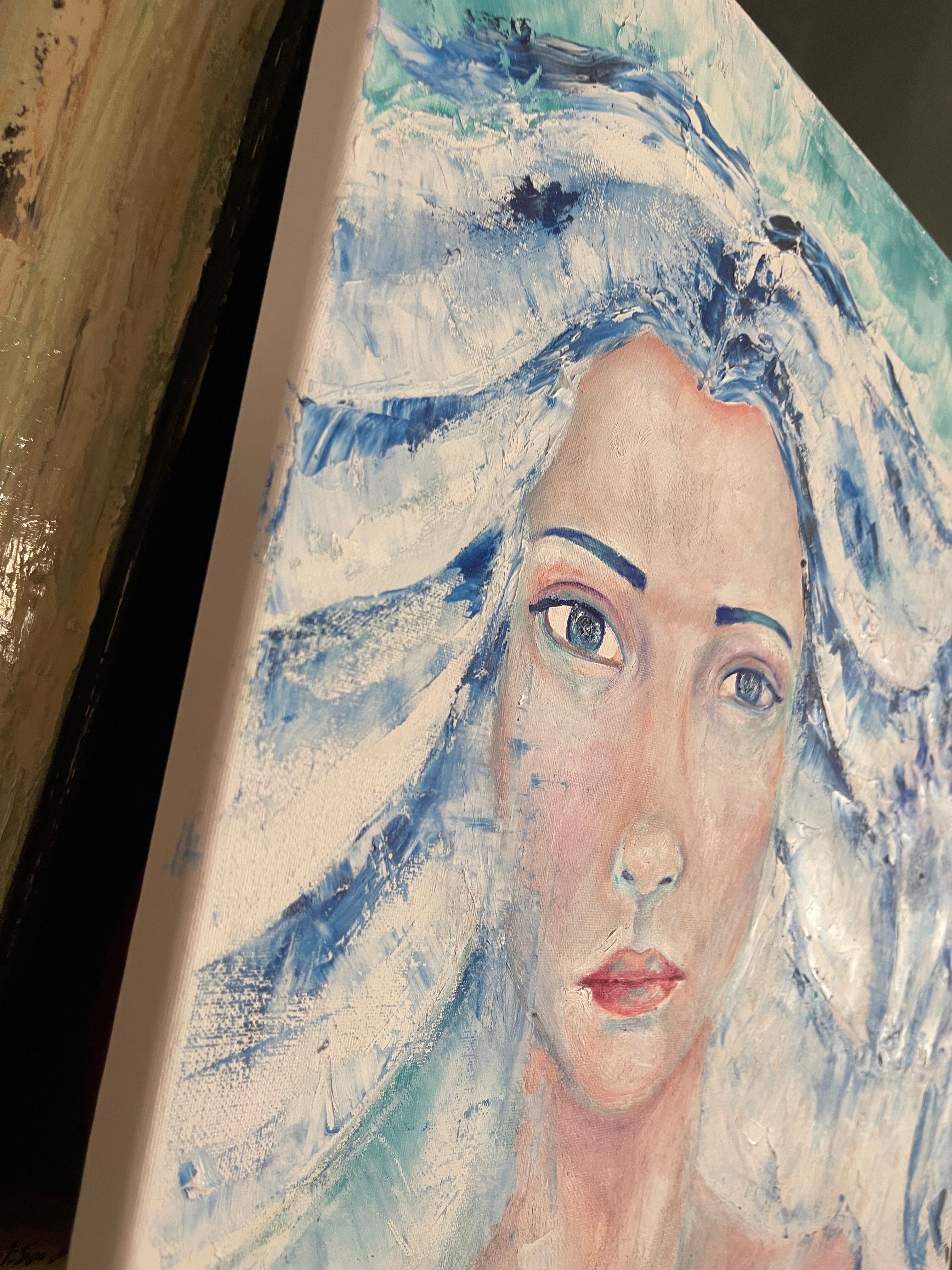 Kastalian Spring Handmade Oil Painting