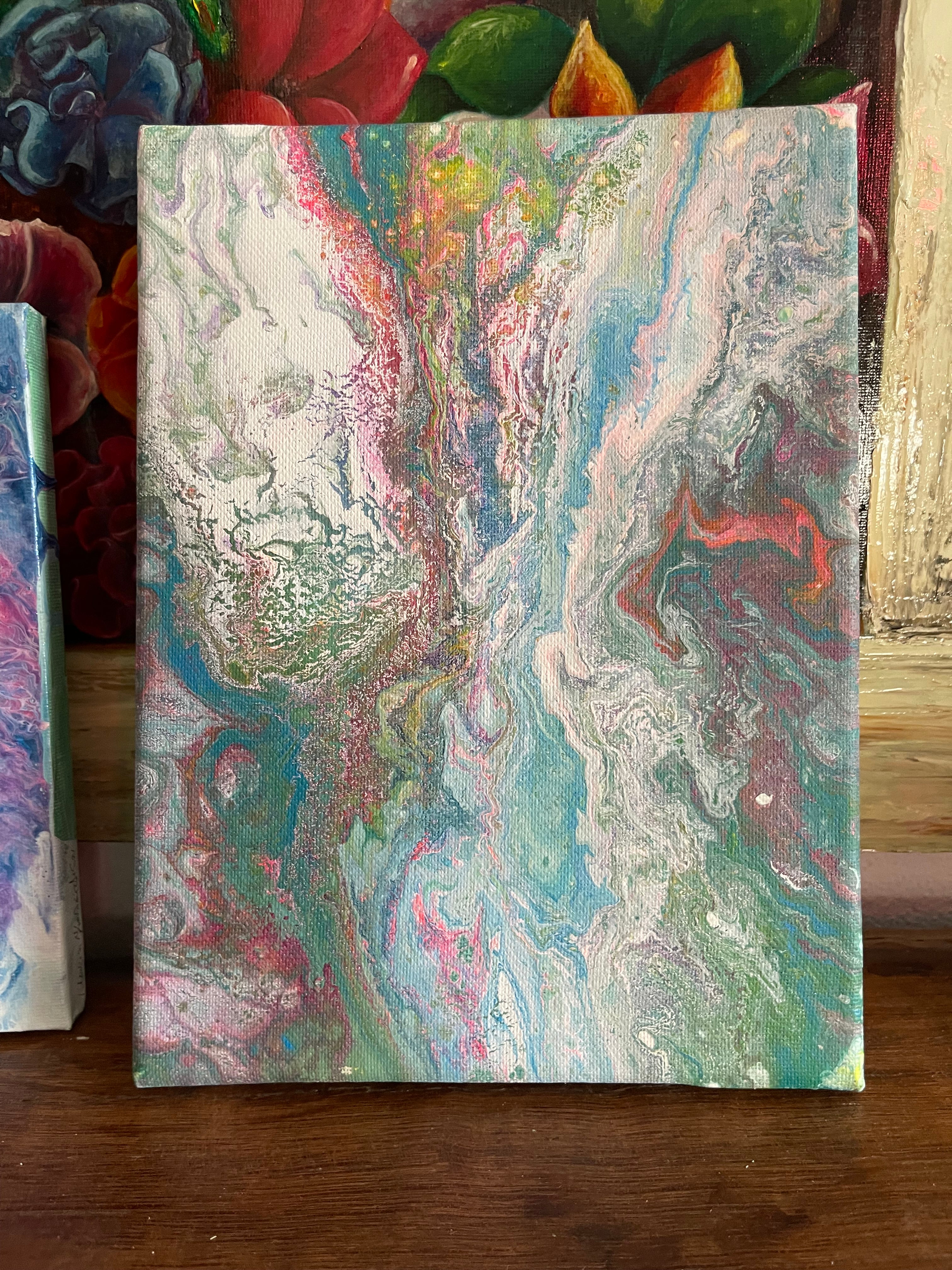 Happy Birthday Acrylic Paintings