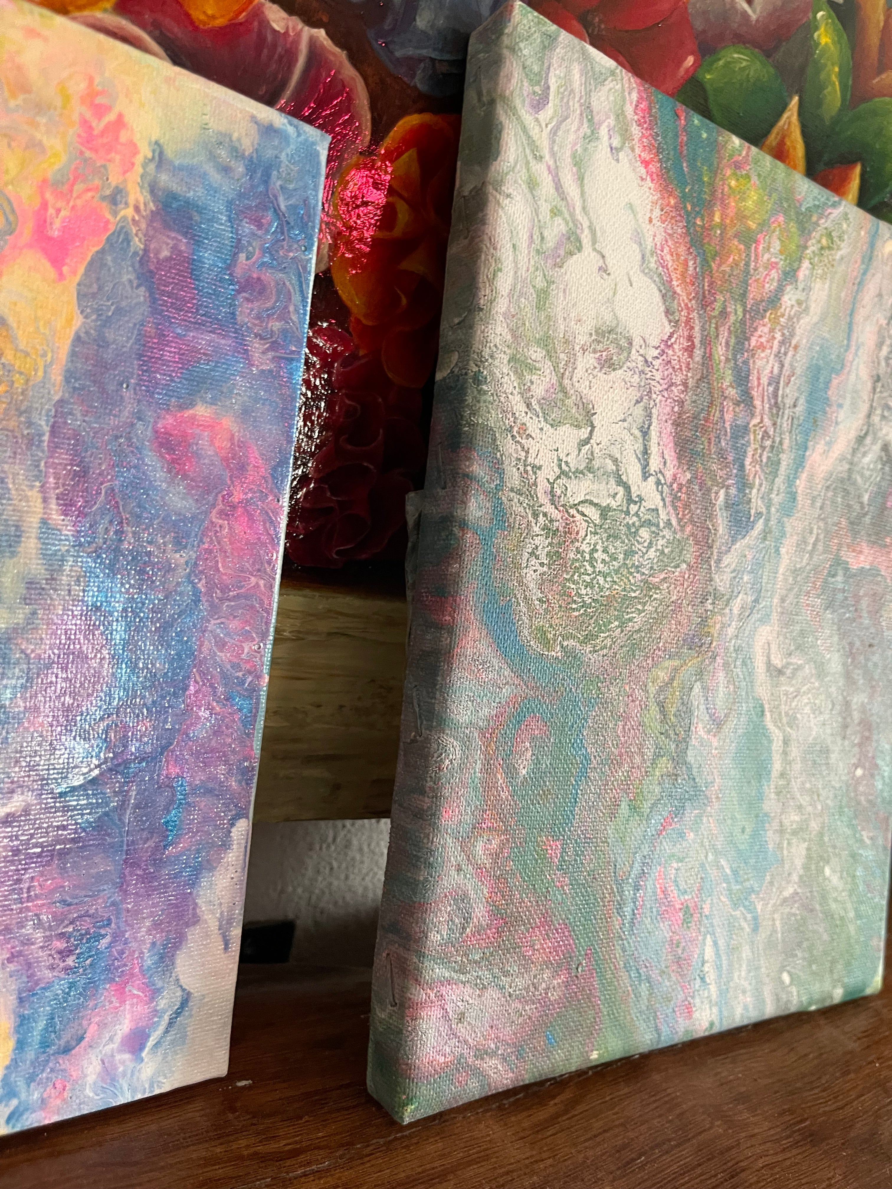 Happy Birthday Acrylic Paintings