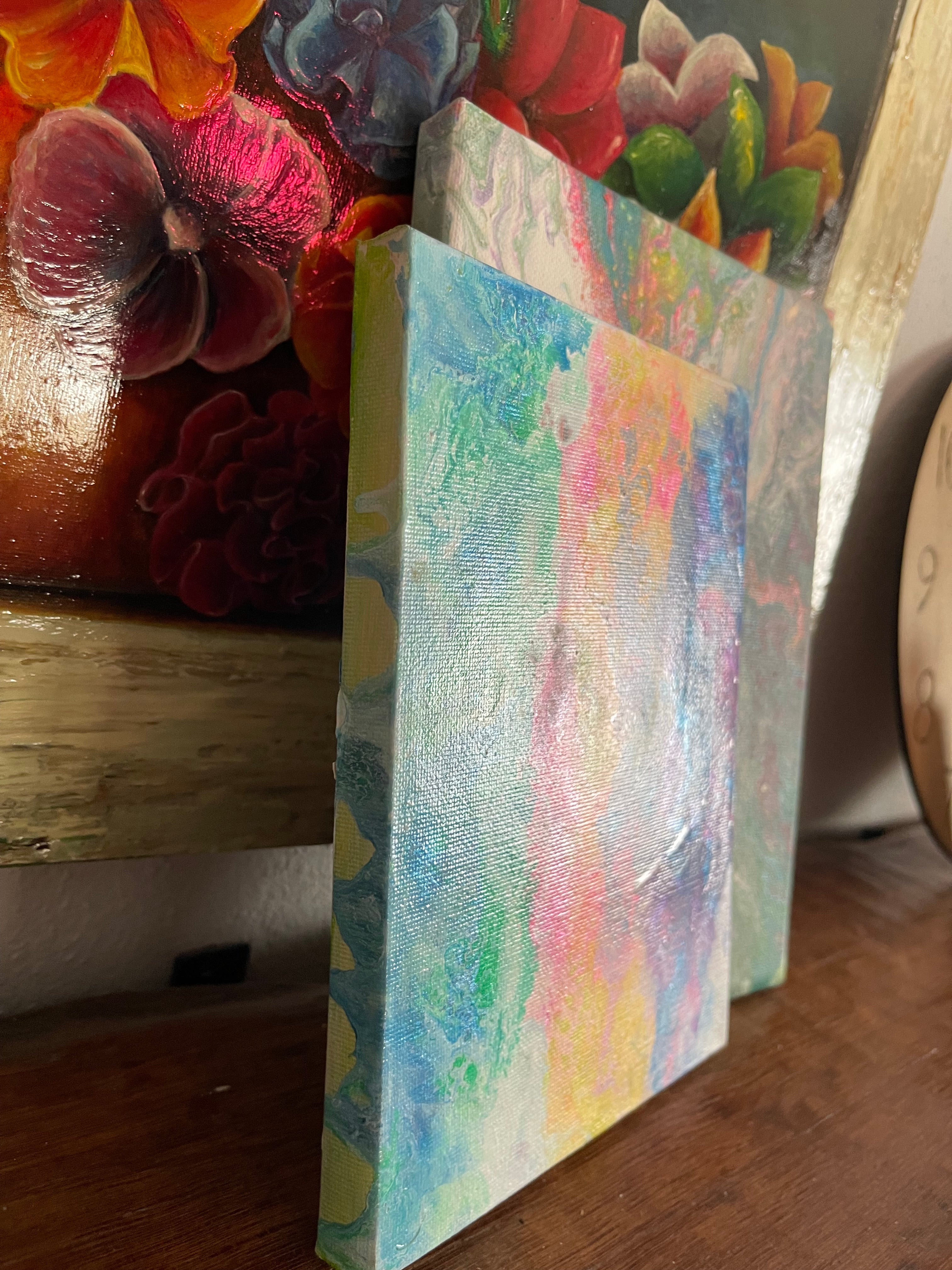 Happy Birthday Acrylic Paintings