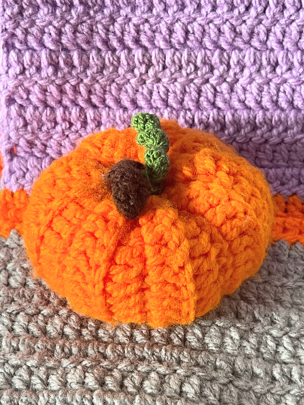 Handmade Knitted Pumpkins