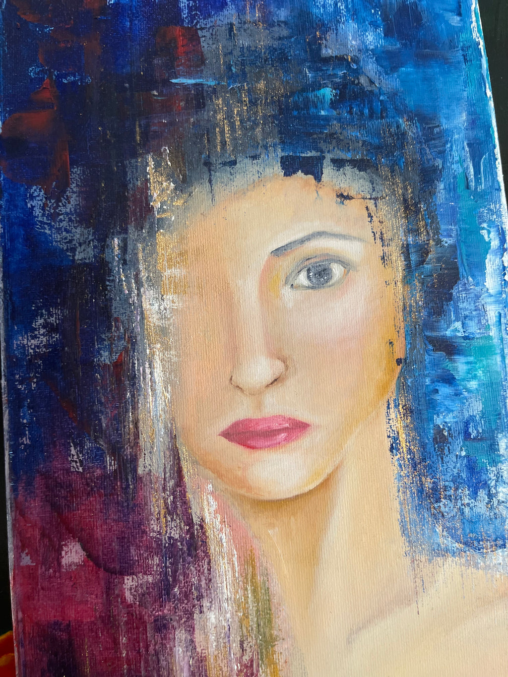 Persephone Handmade  Oil Painting Wall Art