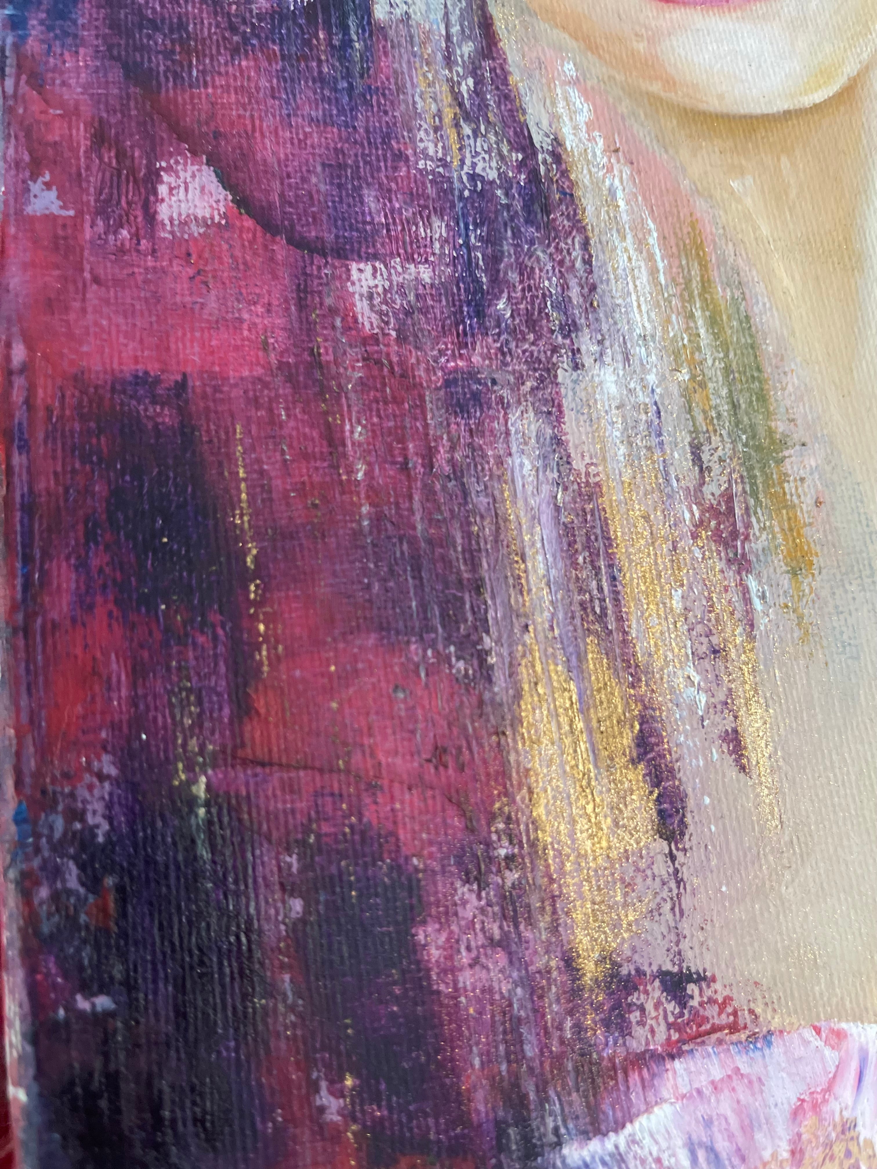 Persephone Handmade  Oil Painting Wall Art