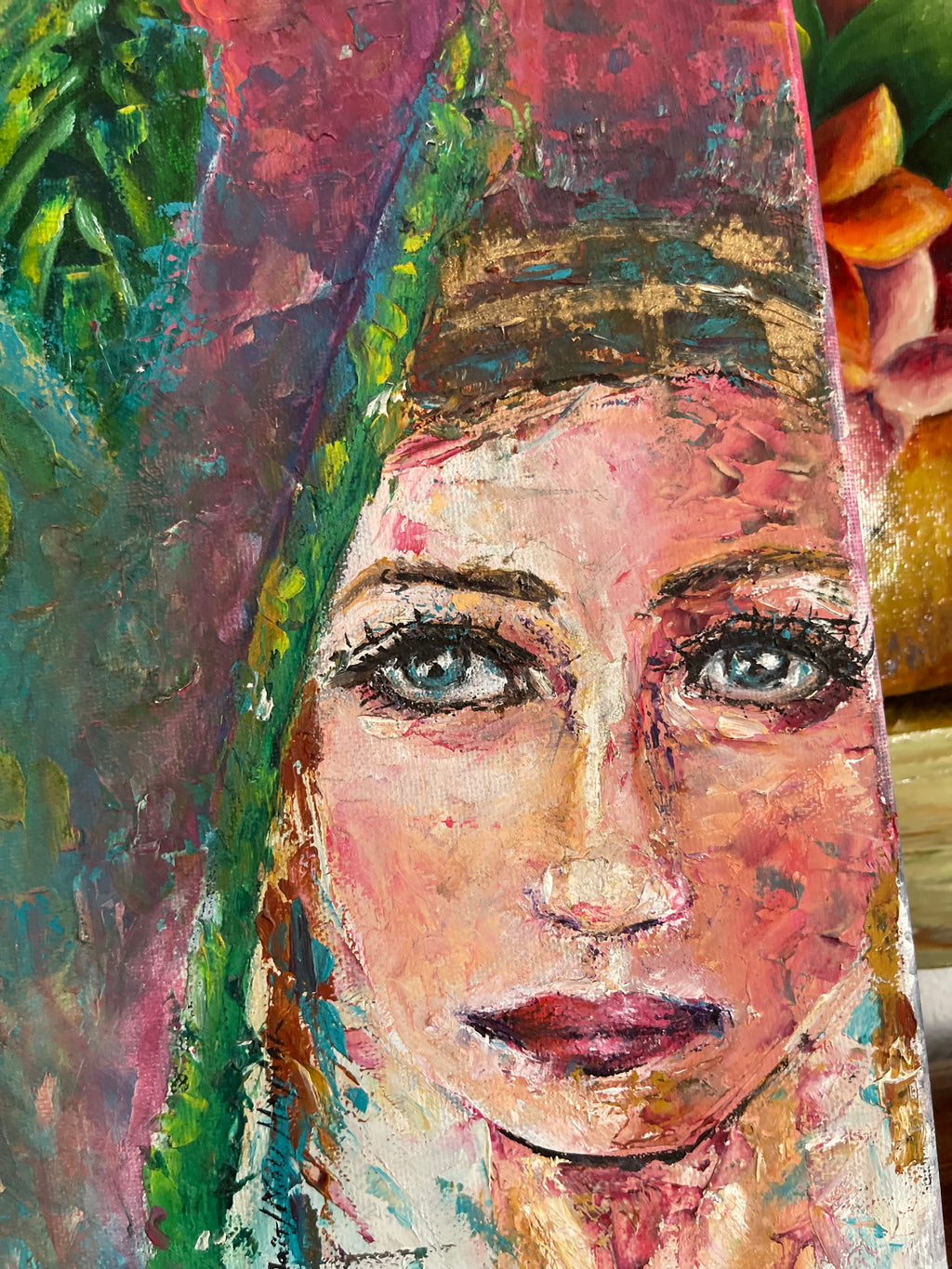 Aphrodite Handmade Oil Painting Wall Art