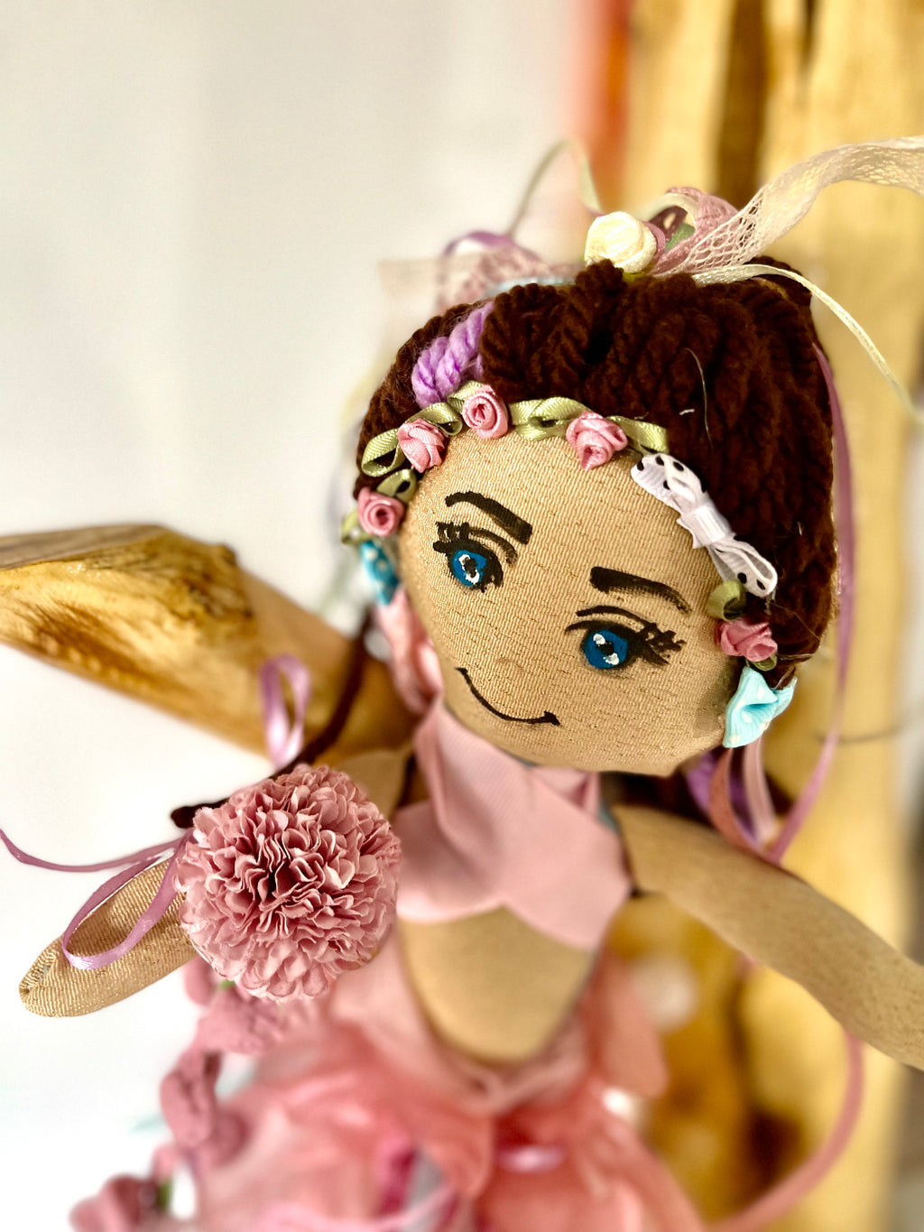 Handmade Mermaid Cloth Doll