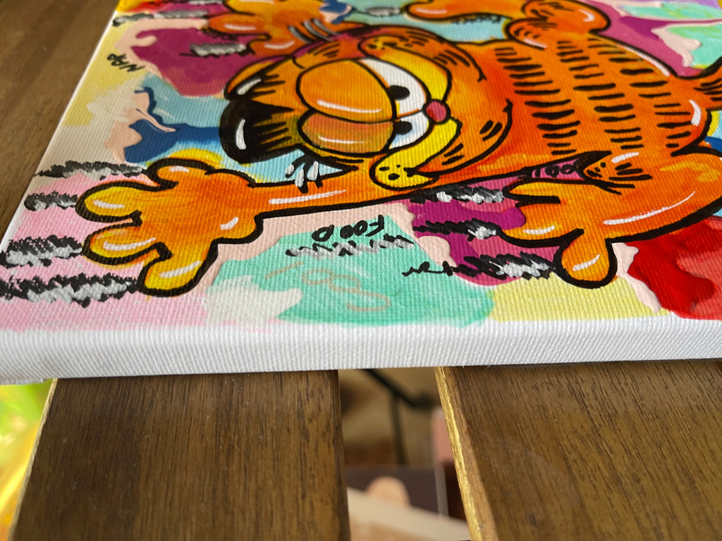 Garfield Handmade Wall Art Painting Canvas