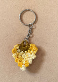 Handmade Knitted Strawberry Keychain