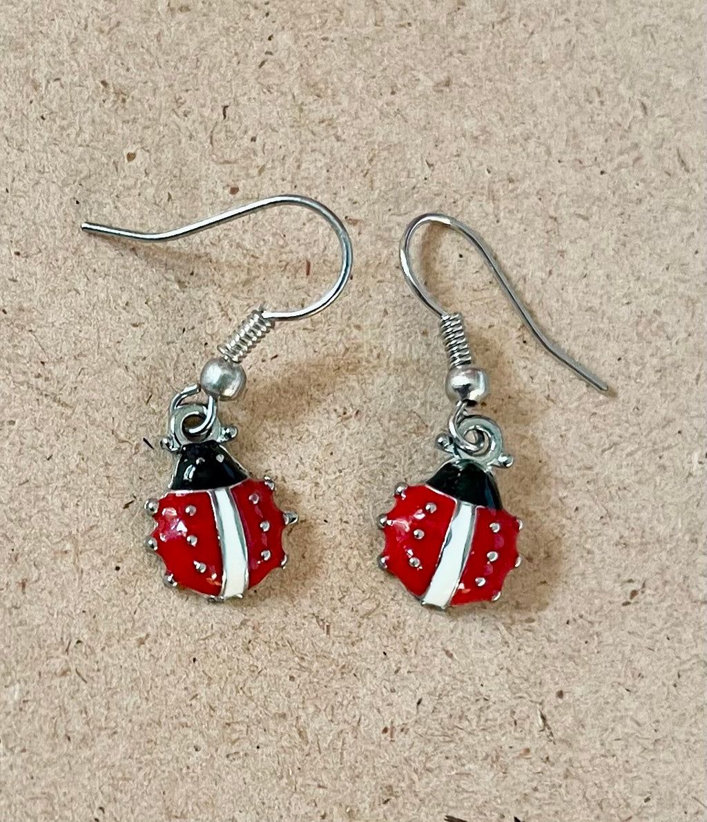 Ladybug Earings